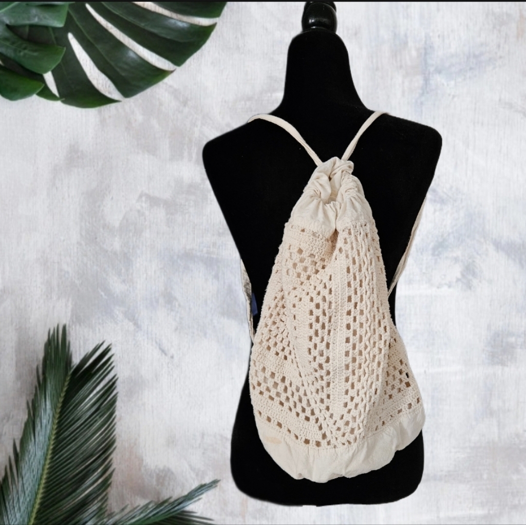 Macrame Backpack